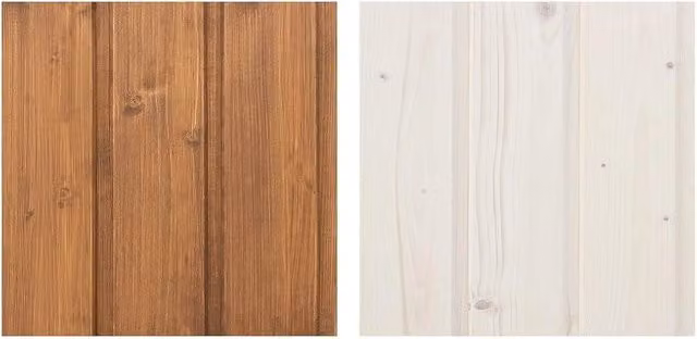 Kit di impregnanti per legno a base acquosa TIMBELA, 20 litri totali: 10 litri Bianco e 10 litri Ricca Quercia