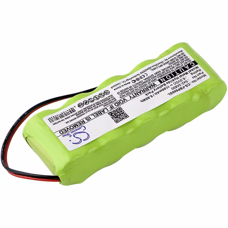 TECHTEK Batteria compatibile con [Fluke] Analyzers Memobox, Memobox sostituisce 5x2-3A600