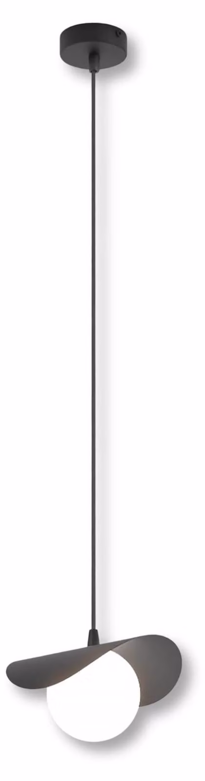 Lampada a sospensione RITUAL bianco e nero 1xG9x15W in metallo, dimensioni: 120x20x10 cm, IP20, Emibig