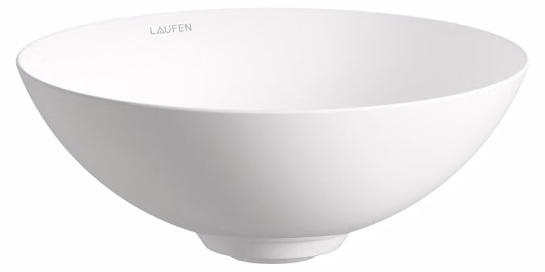 LAUFEN CHARACTERS Cuvette de lavabo, ronde, sans trou pour robinet, sans trop-plein, 300x300x118mm, H512CA10001121, H512CA10001121