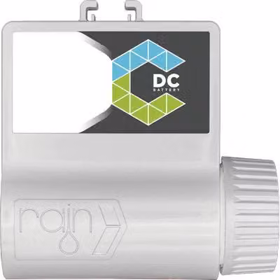 Centralina per irrigazione Rain Bird Connect DC con Bluetooth, colore bianco, alimentazione 4xAAA 3200 mAh 4,8 V