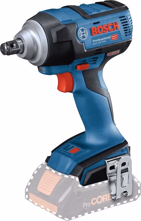 Bosch 06019D8201 Bosch GDS 18V-300 Professional Akku-Drehschlagschrauber