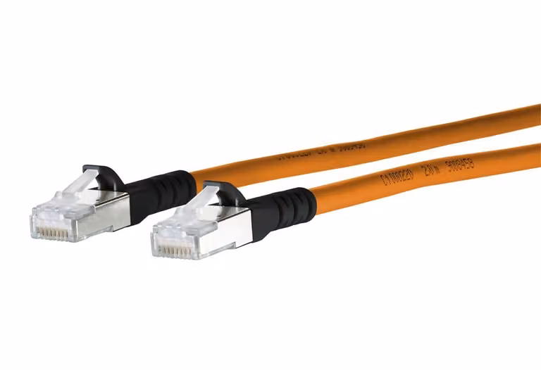 Cavo patch Metz Connect S/FTP osw 1,0 m Cat.6A 1308451001-E