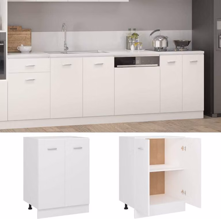 Armadio Inferiore “Lyon” Bianco 60x46x81,5 cm