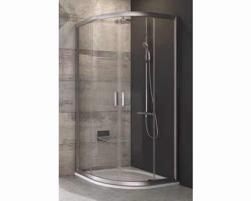 Cabina doccia Ravak Blix BLCP4-90 satinata+doppie ante trasparenti 3B270U00Z1