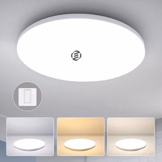 Lampada da soffitto per il bagno - Lampada da bagno di alta qualità - Lampada a LED - 1 pezzo