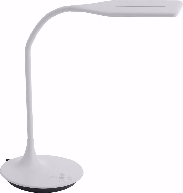 Lampada da tavolo a LED bianca, dimmer touch, CCT, H 67 cm