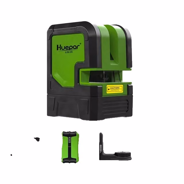 Dispositivo di livellamento laser, raggio verde, autolivellante, set 1