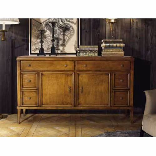 Credenza classica due ante e sei cassetti Classic Selection