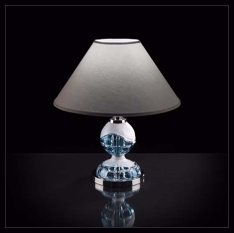 Tischleuchte Antik Stil Kronleuchte Tisch Lampe Kristall Lampen Leuchten Leuchte