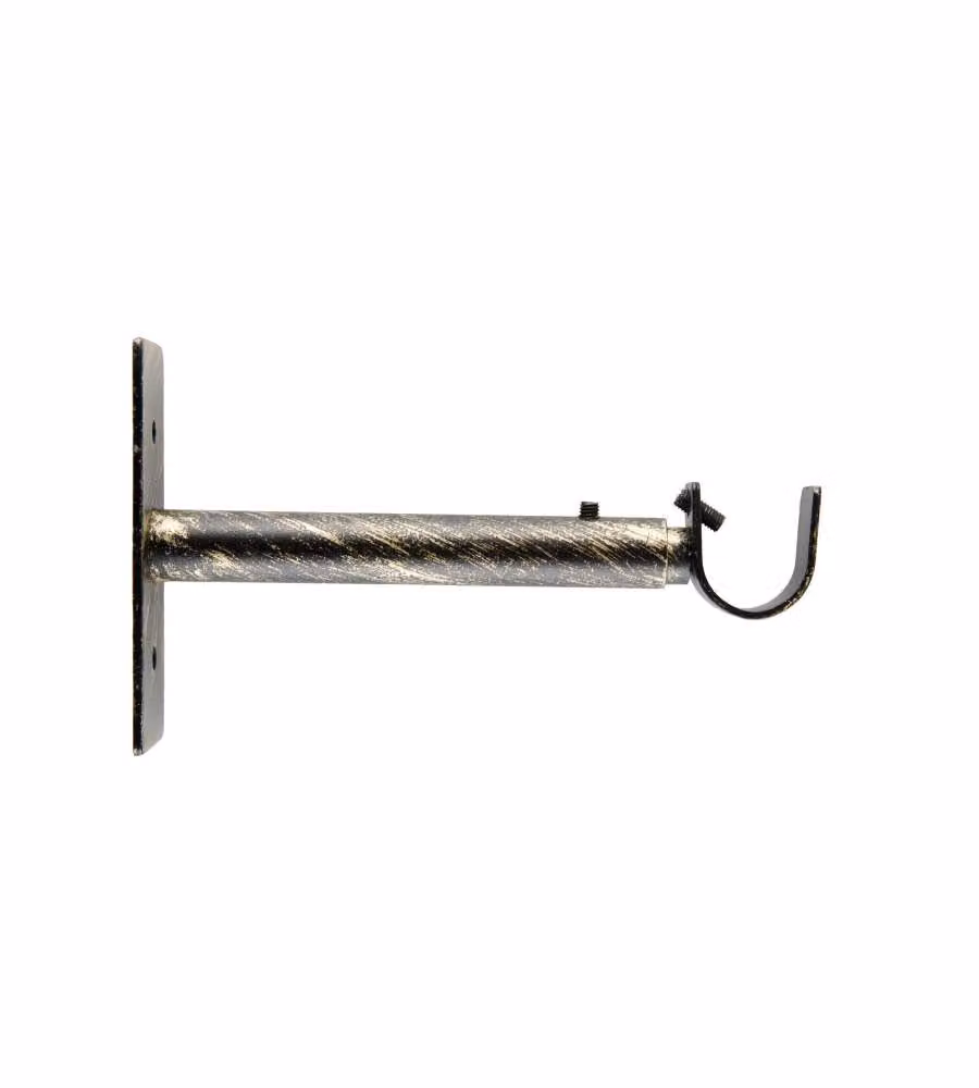 Supporto parete estensibile 13,4-20 cm Nero-Oro