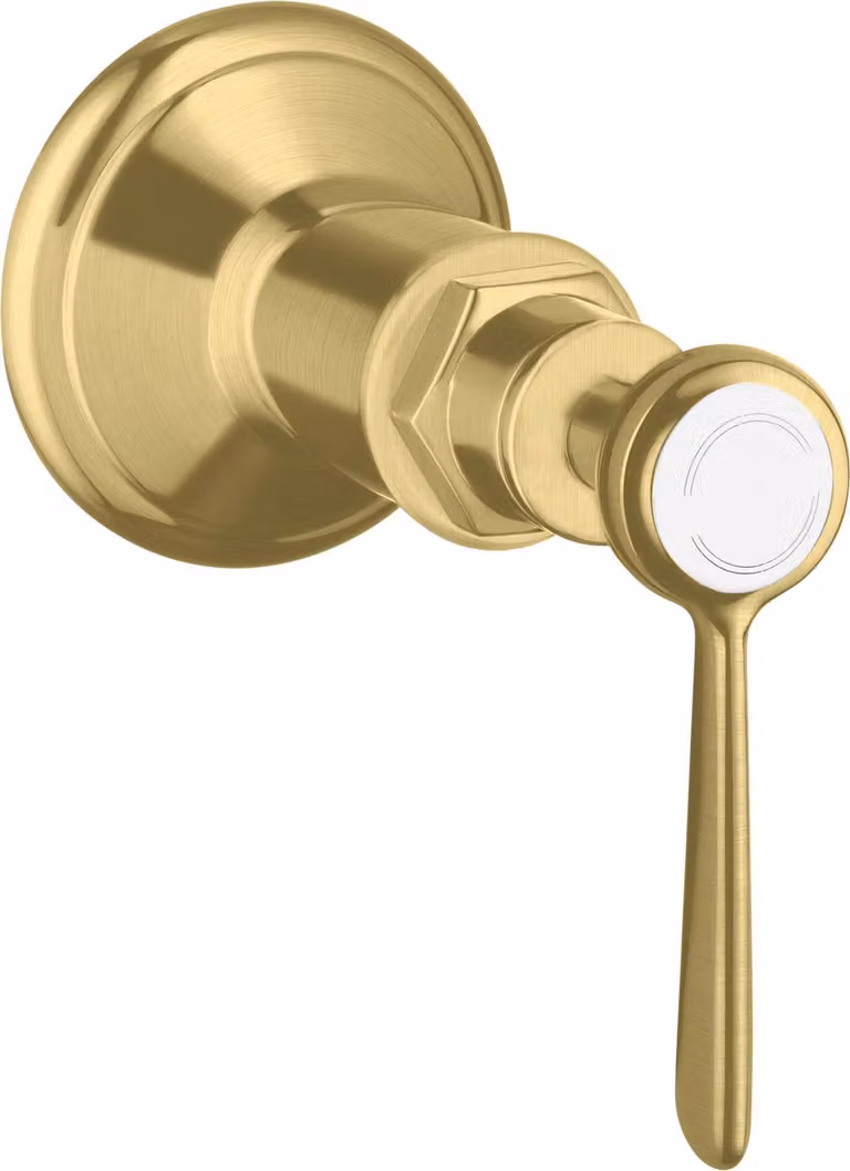 hansgrohe AXOR Montreux robinet d'arrêt encastré Montreux, poignée à levier, 16872950, 16872950