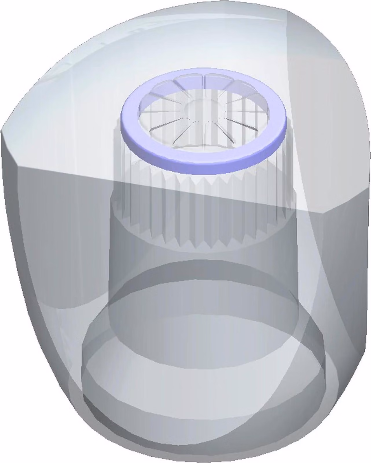 Schmiedl Schmiedl Maniglia Atmos trasparente Acqua fredda U2G325-1GK, 1 pz.