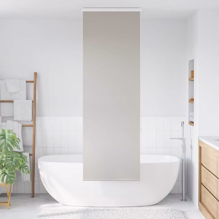 vidaXL Tenda a Rullo Doccia con Cassonetto 70x240 cm Larghezza Tessuto