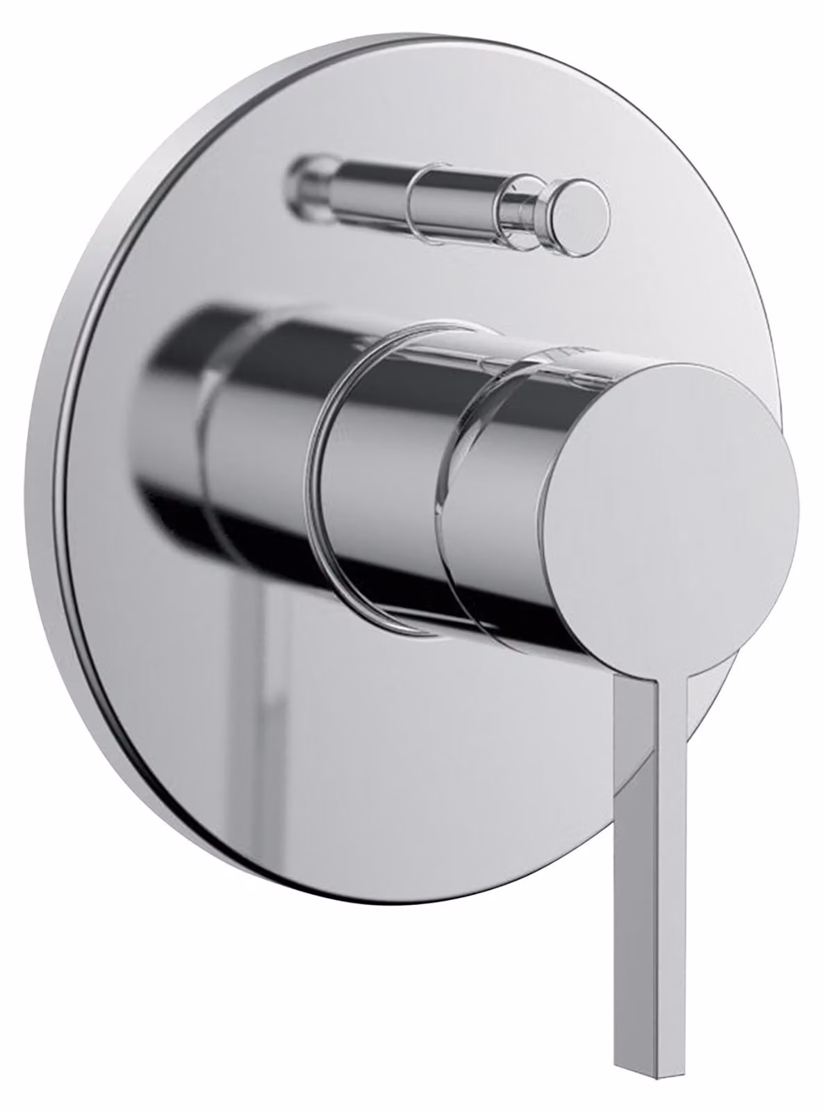 LAUFEN Kartell Set de montage final d'une main pour mitigeur de bain encastré pour Simibox Standard ou Simibox light, clapet anti-retour de tuyau intégré, H3213360040101, H3213360040101