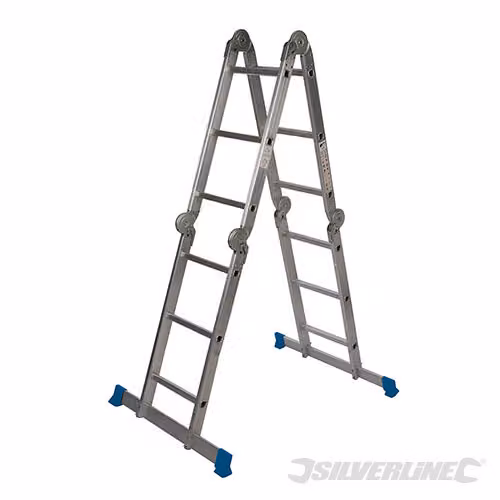 Silverline 953474 Scala multiuso con piattaforma
