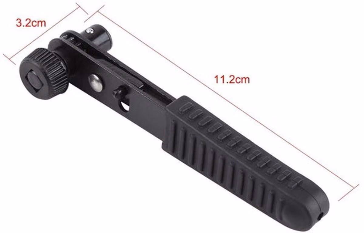 Set di chiavi a bussola (1/4") - Manico ergonomico - Adatto per inserti di cacciavite - Uso versatile - Design compatto - Chiavi a bussola