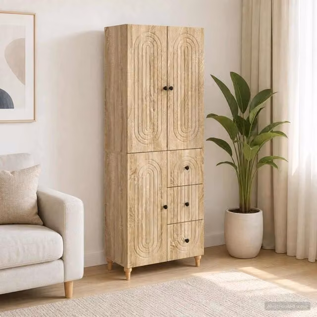 Set di armadi 2 pz Rovere Sonoma Legno ingegnerizzato 3416477