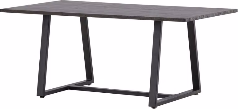 FURNLUX Tavolino Plankton Nero 60cm / Hauptfarbe: Schwarz / Dimensioni: 60 x 110 x 40 cm