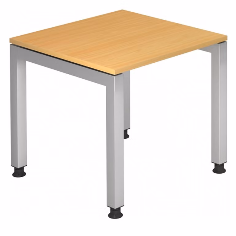 HAMMERBACHER JS08 höhenverstellbarer Schreibtisch buche rechteckig