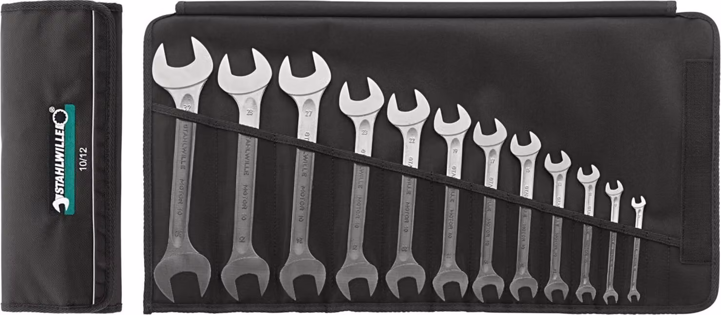 Set di chiavi doppie aperte Stahlwille 10A/11