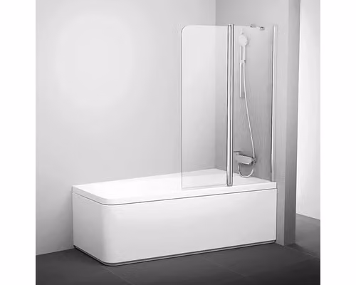 Schermo per vasca da bagno RAVAK 10° 10CVS2-100 P alu+trasparente 7QRA0C03Z1