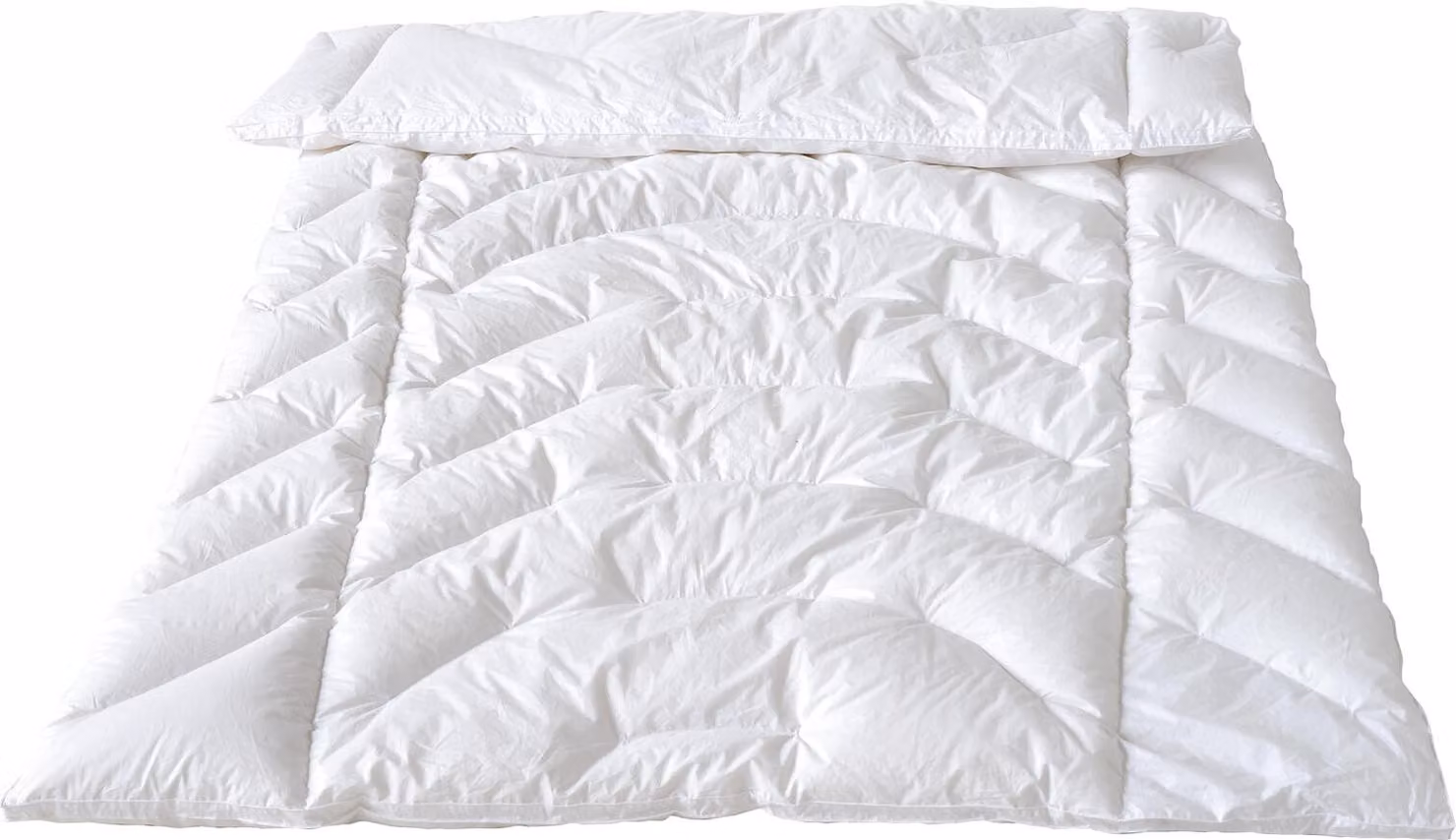 Traumina Exclusive Body Daune: coperta per tutte le stagioni / coperta invernale leggera, classe termica 3, misura 155x220 cm