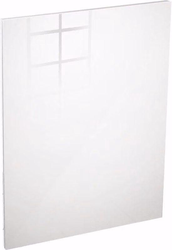 Ripiano per cucina bianco lucido, dimensioni 60x16x70 cm, salvaspazio