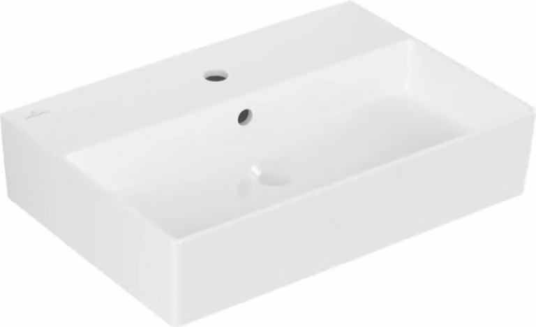 Villeroy & Boch Memento 2.0 lavabo mural, 1 trou pour robinet, avec trop-plein, non poncé, 600x420mm, 4A226001, 4A226001