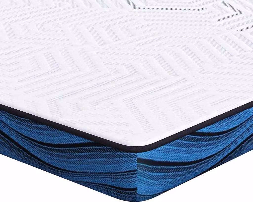 Topper per materasso Bianco 90 x 200 cm Tessuto Jacquard