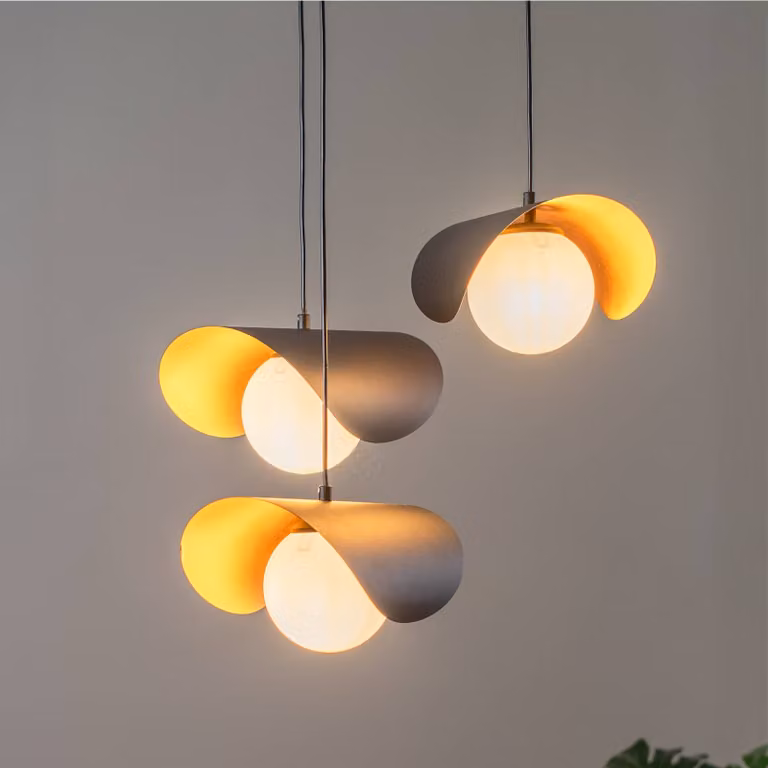 Lampada a sospensione in vetro Vatoz 6142 Opviq, dimmerabile, Nero, Soggiorno / Sala da pranzo, Metallo, Moderno, Lampada a sospensione
