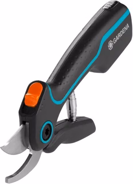 Cesoia a batteria GARDENA AssistCut in acciaio inossidabile, colore nero
