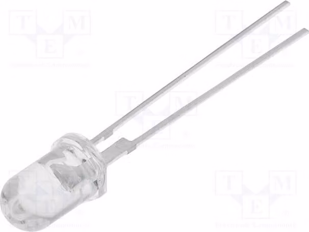 2 LED, 75000 mcd, bianco freddo, modello OSW54L5111P, diodi LED a montaggio superficiale (SMD), 5 mm, 50 mA, angolo di emissione 15°, 5 mm, tensione di alimentazione 3÷3,8 V