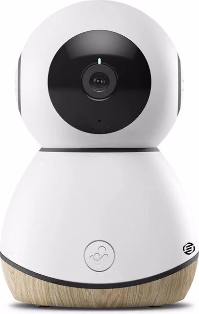 Baby Monitor Premium con Camera Indoor Multifunzionale, Visione Notturna, Talk a Due Vie e Controllo via App WiFi, Bianco