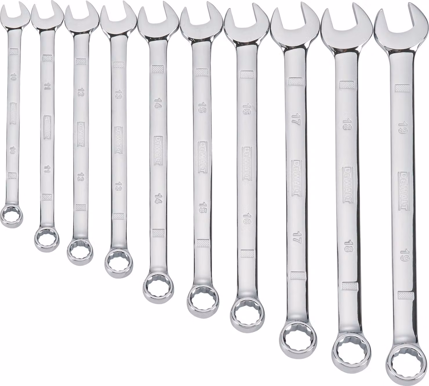 DEWALT Ring-Maulschl Set metrisch 10-tlg