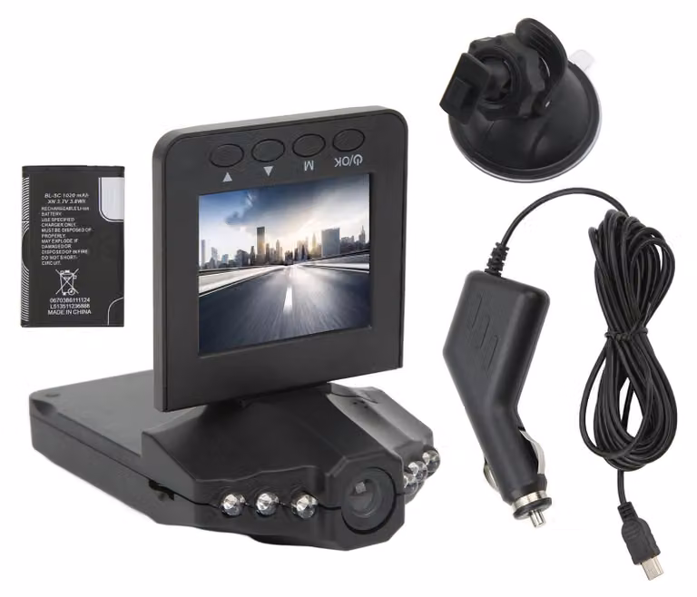 1080p HD Automotive Recorder Camera visione notturna a infrarossi con display a colori da 2,5 pollici - video auto per uso esterno