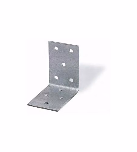 Masidef Giunto Leggero Zincato 40x40 mm Spessore 2 mm per Montaggio