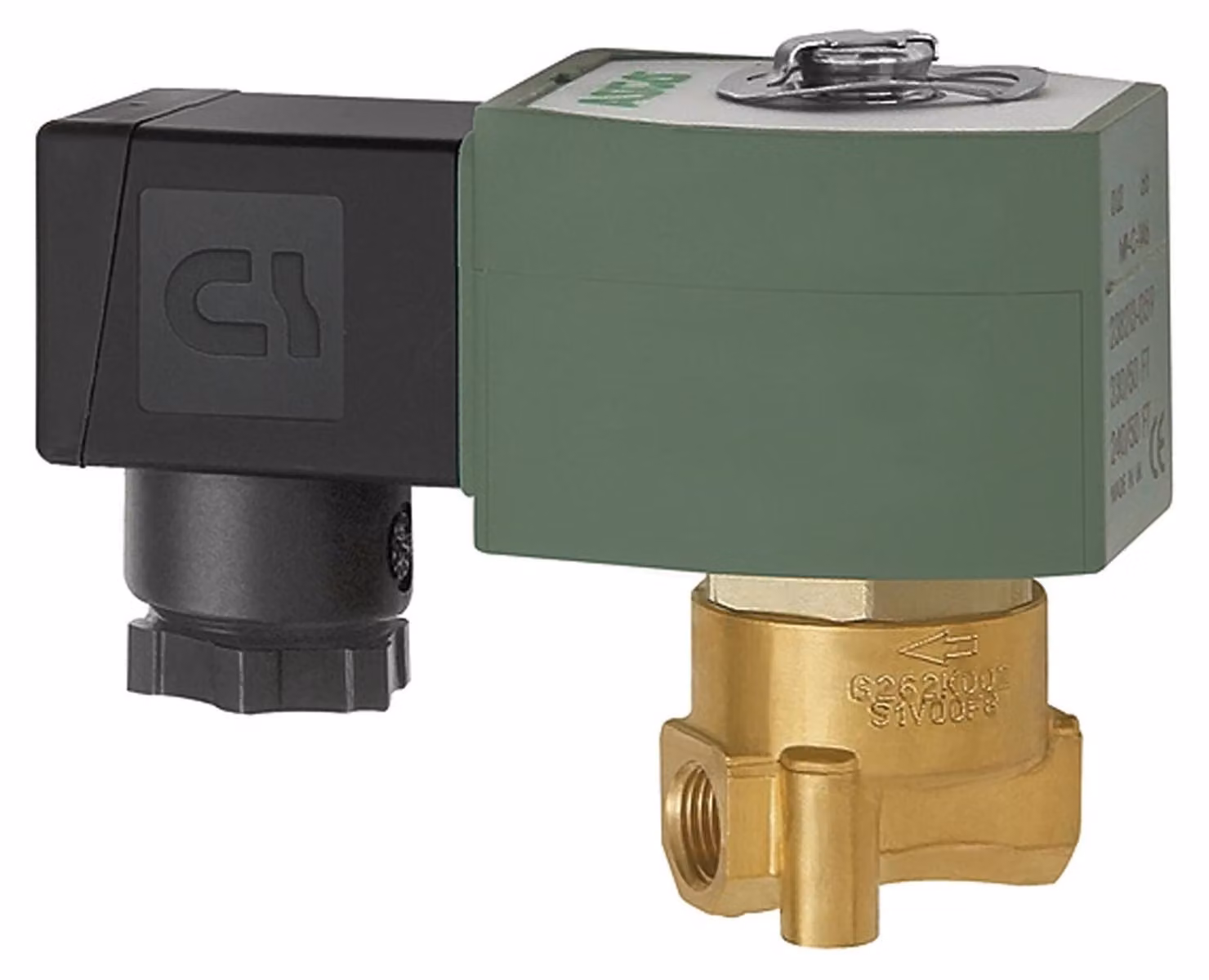 Riegler 2/2 vie MV, MS, NC, diretto 230 V, 50-60 Hz, NBR, G 1/4, PN 0-12 bar