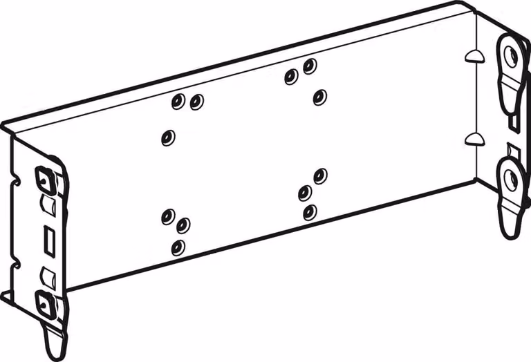 Geberit 461178002 GIS Piastra di montaggio per unità di base da incasso