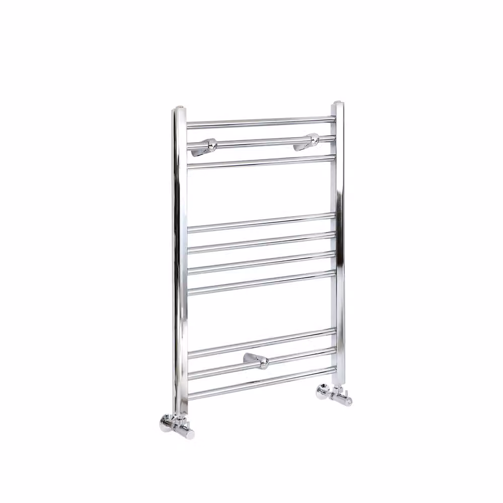 Scaldasalviette Cromato Piatto 200W Termoarredo Bagno Kent