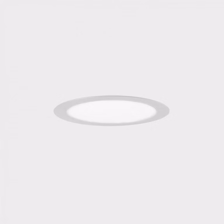 KOHL LIGHTING KOHL-Lighting DISC apparecchio da incasso con cornice 120 mm bianco 8 W CRI 80 4000K 1.10V