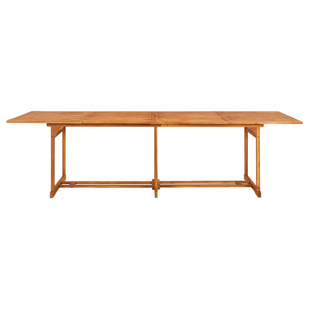 SYFAX™ Tavolo da Pranzo per Esterni 280x90x75cm Legno Massello Acacia