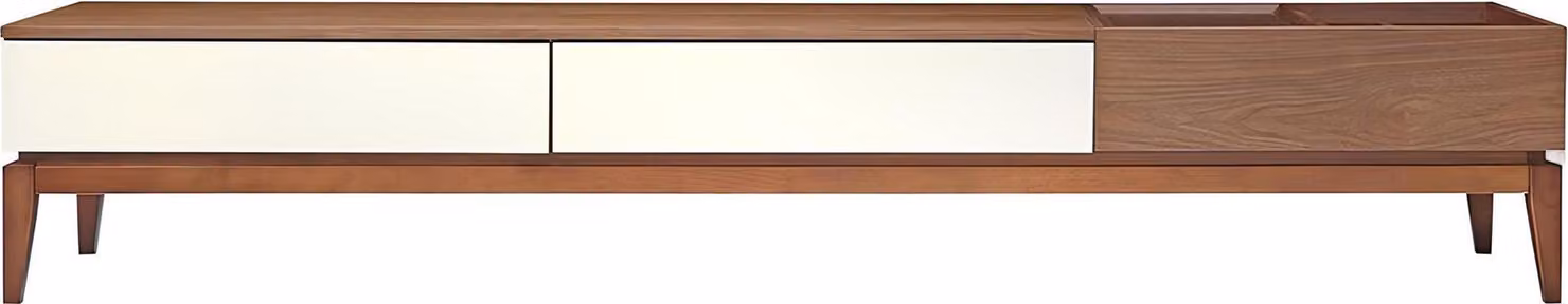 Design Kommode Anrichte Side Low Board Schrank Wohn Zimmer Regal Holz Luxus