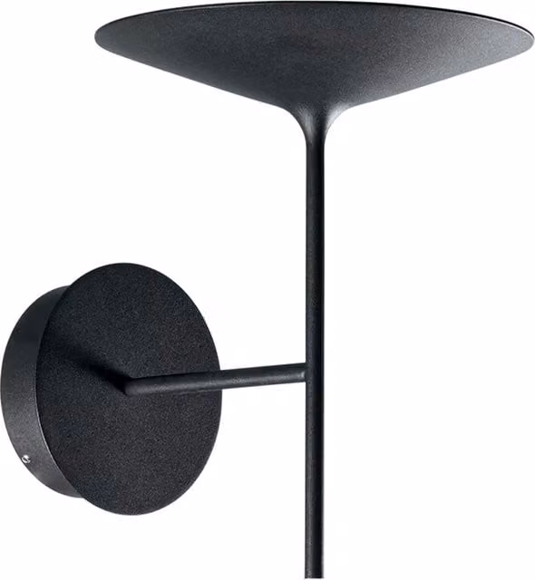 Applique LED Linea Light Poe in metallo con luce up/down disponibile in bianco, nero o rame
