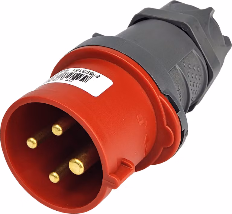 Spina CEE 4P 16A IP44 400V