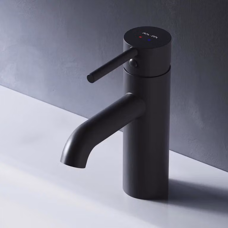 AM.PM Rubinetto da bagno Nero Miscelatore per lavabo Miscelatore da bagno Miscelatore per lavabo Miscelatore monocomando Bagno