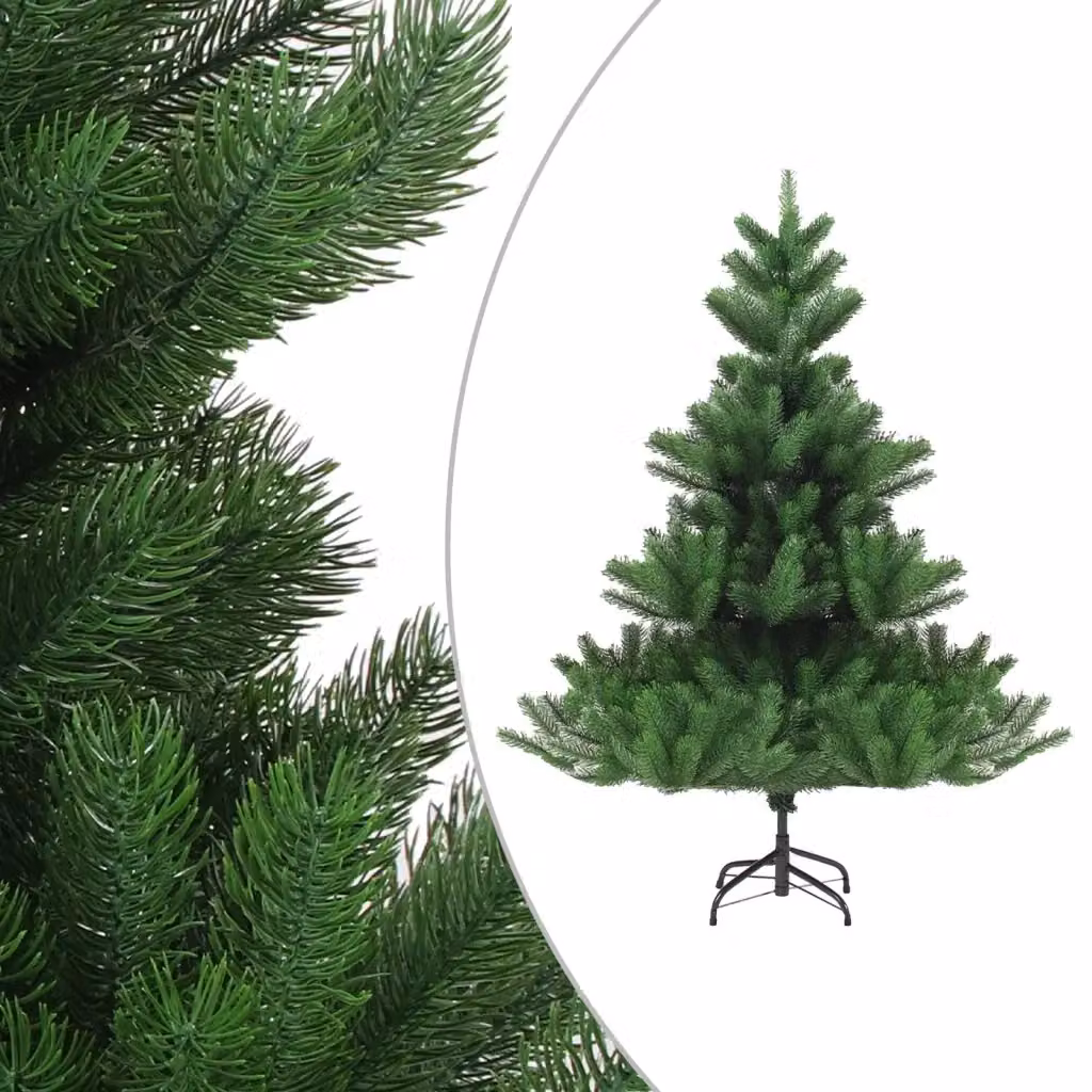 Albero di Natale Artificiale Abete Nordmann verde vidaXL Altezza: 180 cm – 2