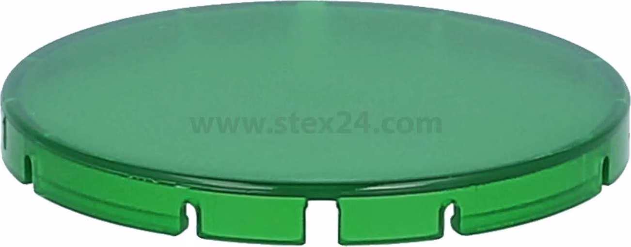 Georg Schlegel Cappuccio pulsante, piatto trasparente Colore verde Versione scrivibile e illuminabile - 1 pezzo