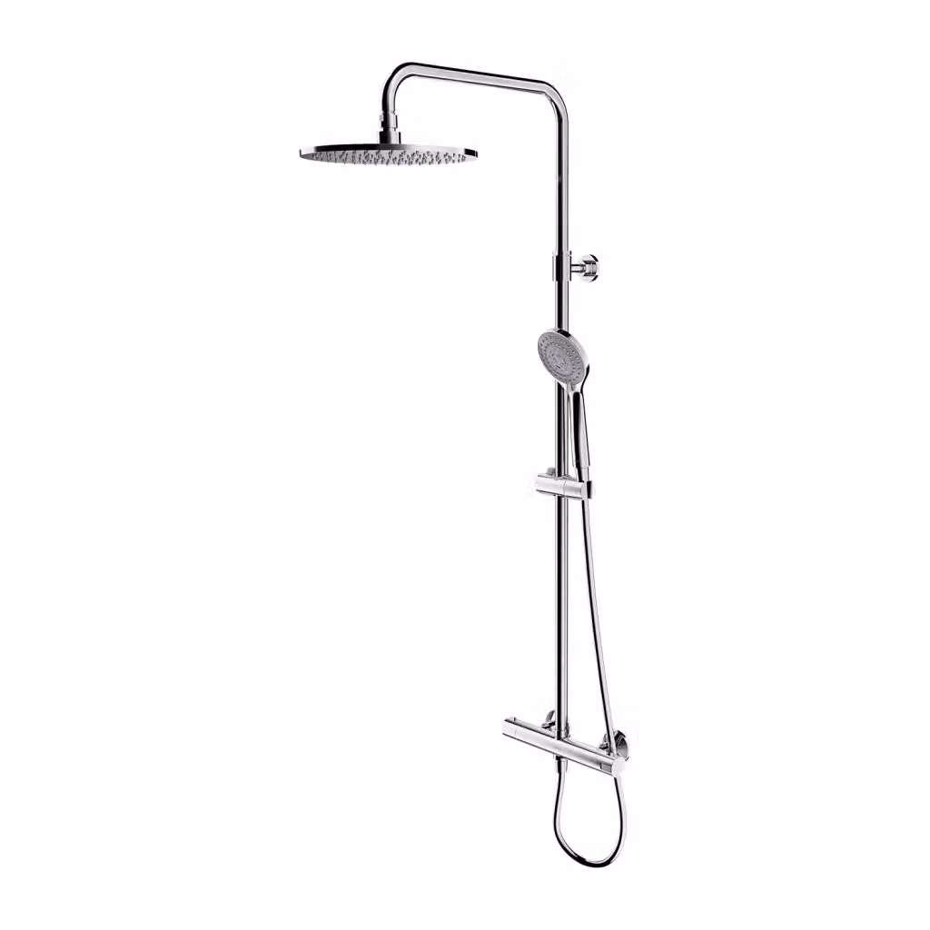 Omnires Y Y1244LUXLCR Set doccia con miscelatore termostatico, cromato