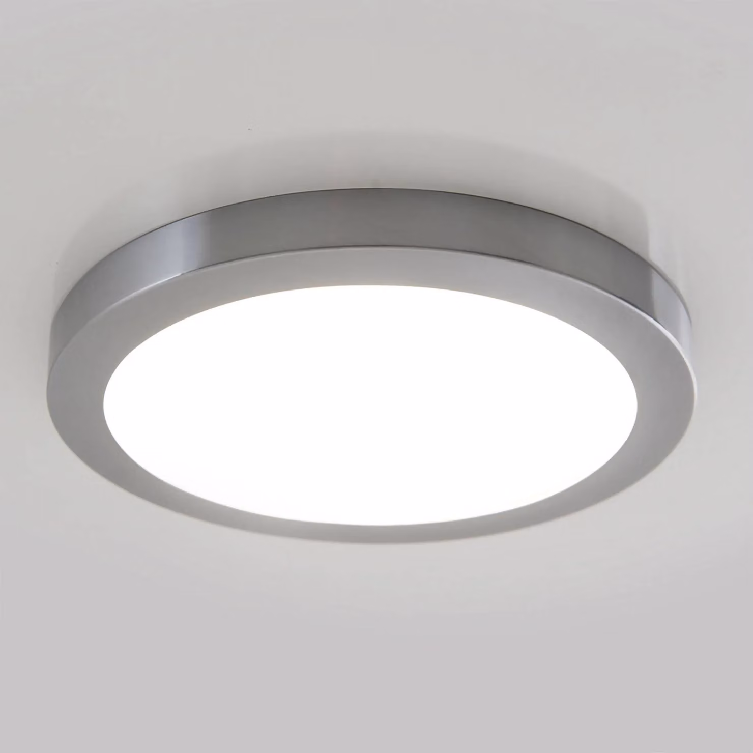 Näve Plafoniera a LED Bonus, Alluminio / Grigio / Zincato, Soggiorno / Sala da pranzo, Alluminio, Moderno, Plafoniera LED